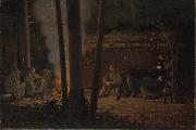 Winslow Homer In Front of Yorktown France oil painting artist